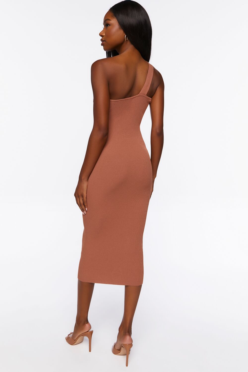 Sweater-Knit Bodycon Midi Dress