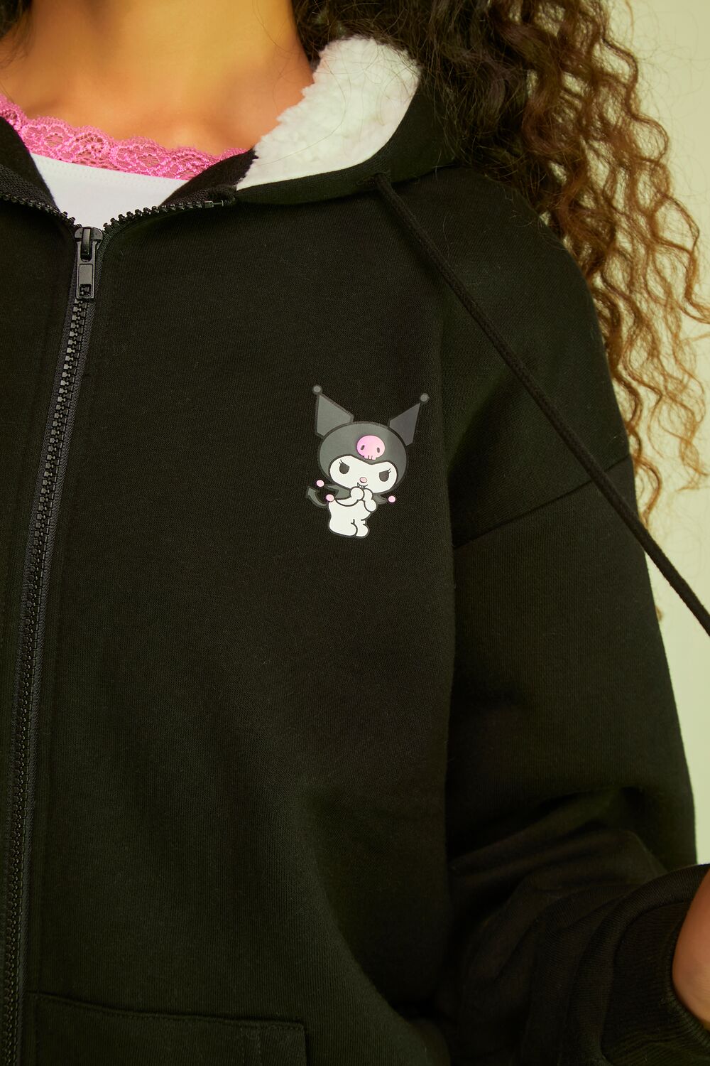 Hello Kitty & Friends Kuromi Fleece Hoodie
