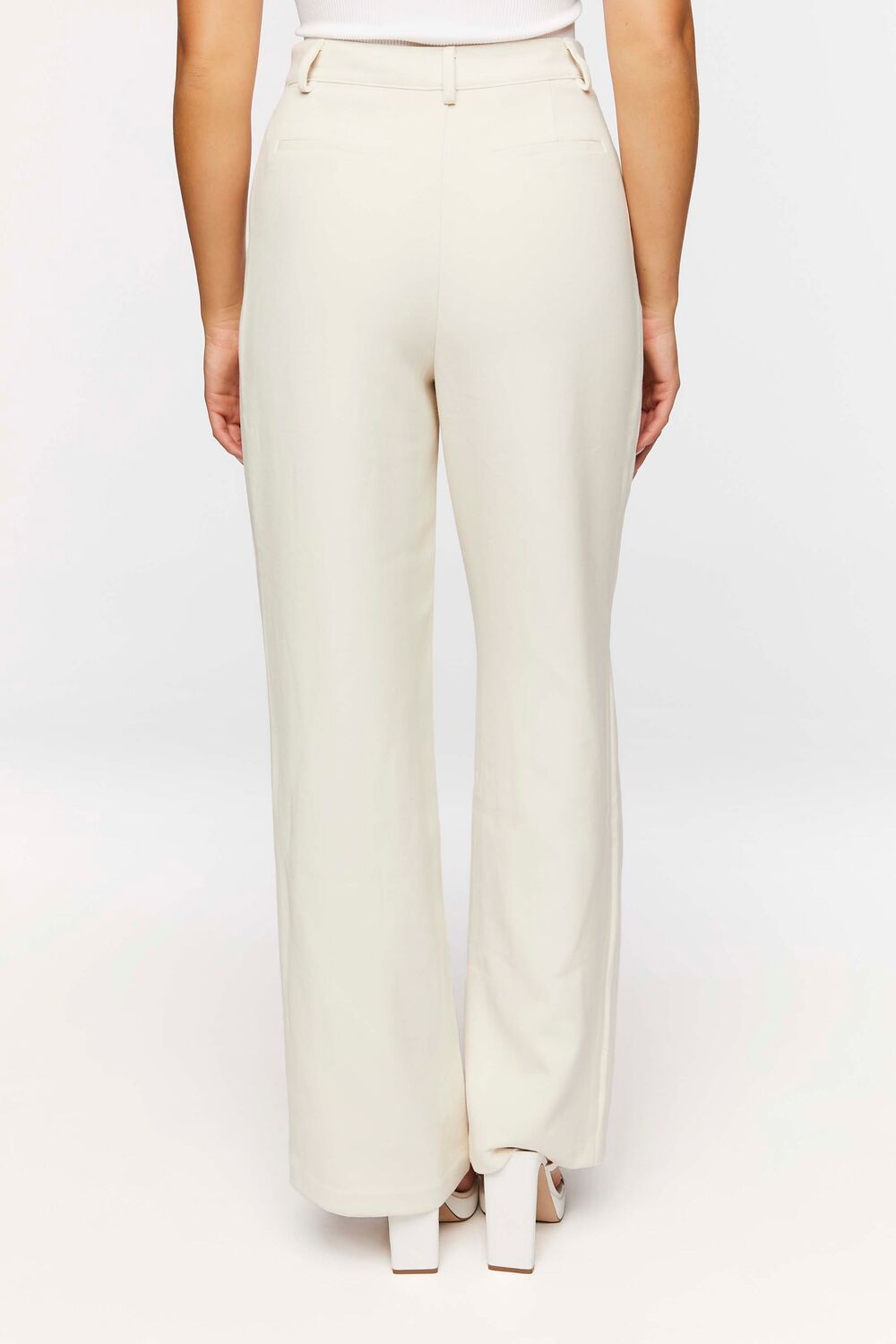 Toggle Chain High-Rise Trousers