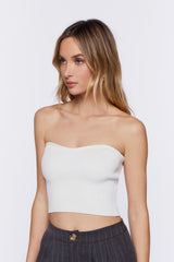 Sweater-Knit Tube Top