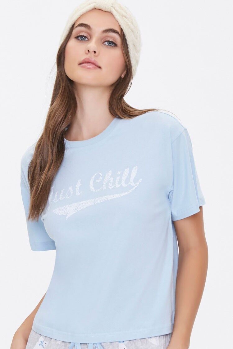 Just Chill Tee & Pajama Pants Set