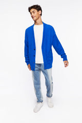 Fuzzy Knit Cardigan Sweater