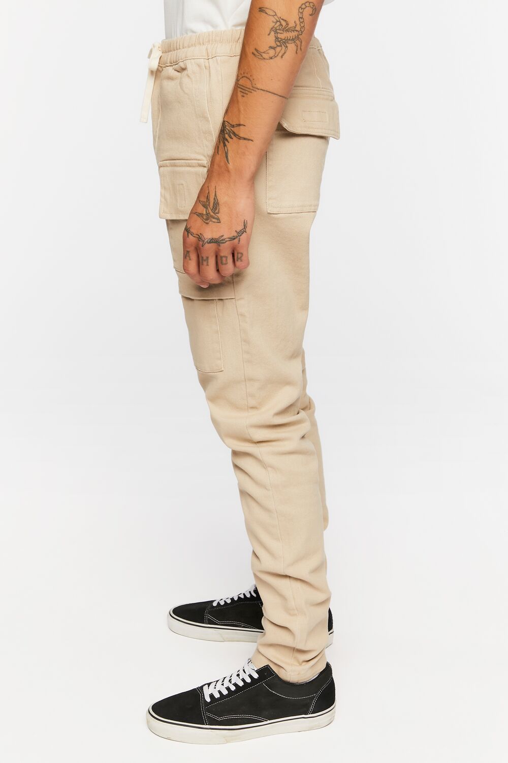 Slim-Fit Drawstring Pants