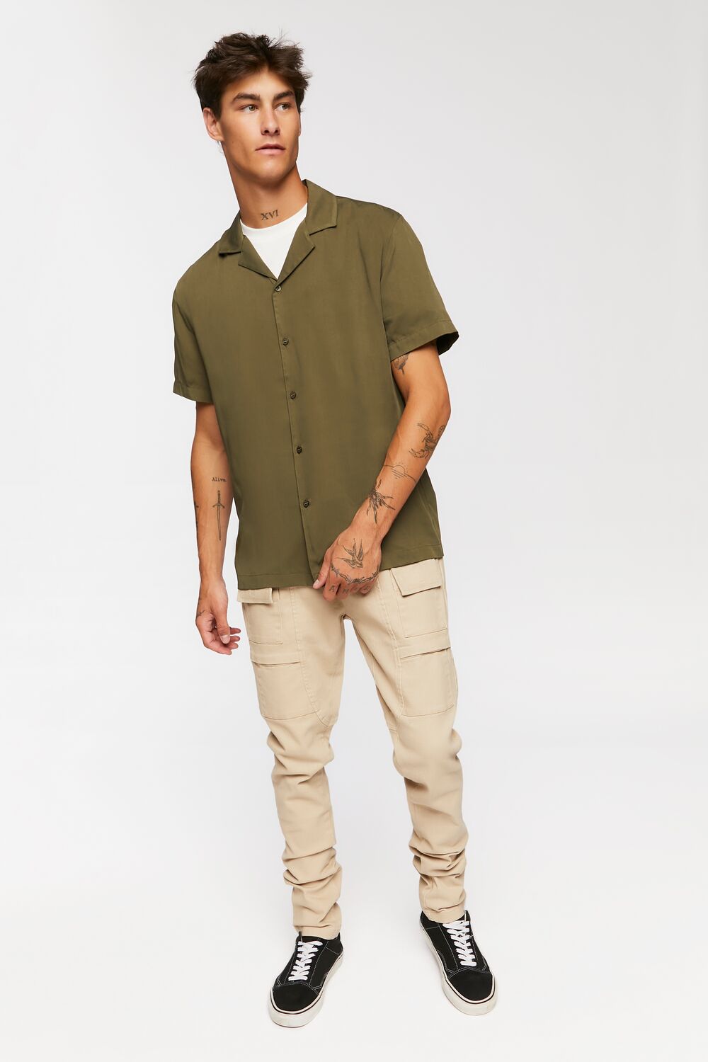 Slim-Fit Drawstring Pants