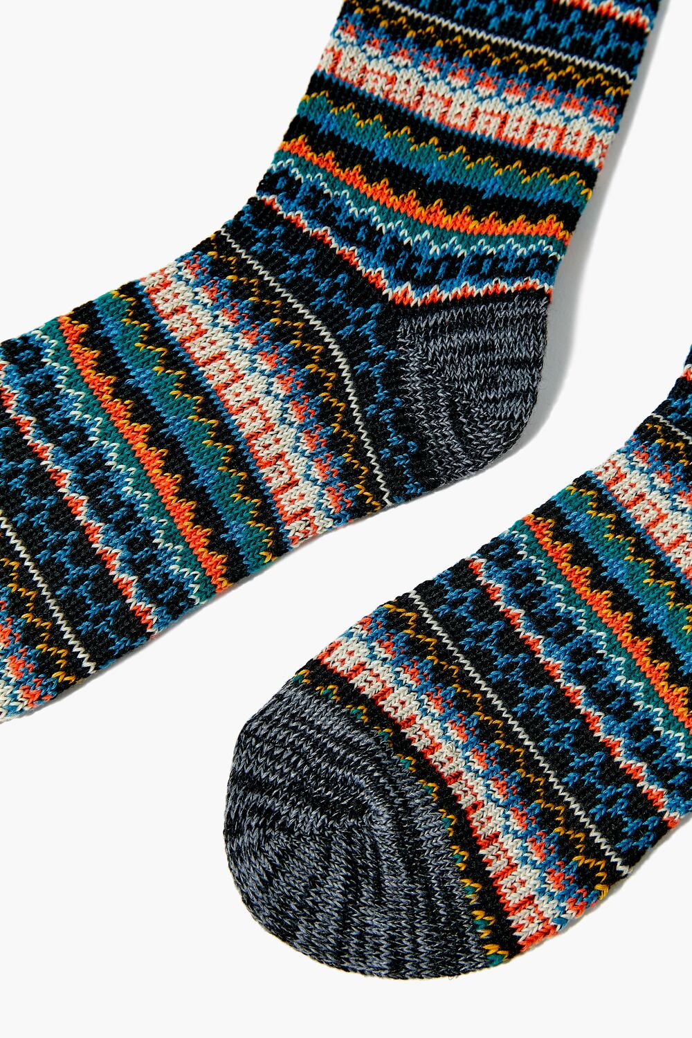 Fair Isle Crew Socks
