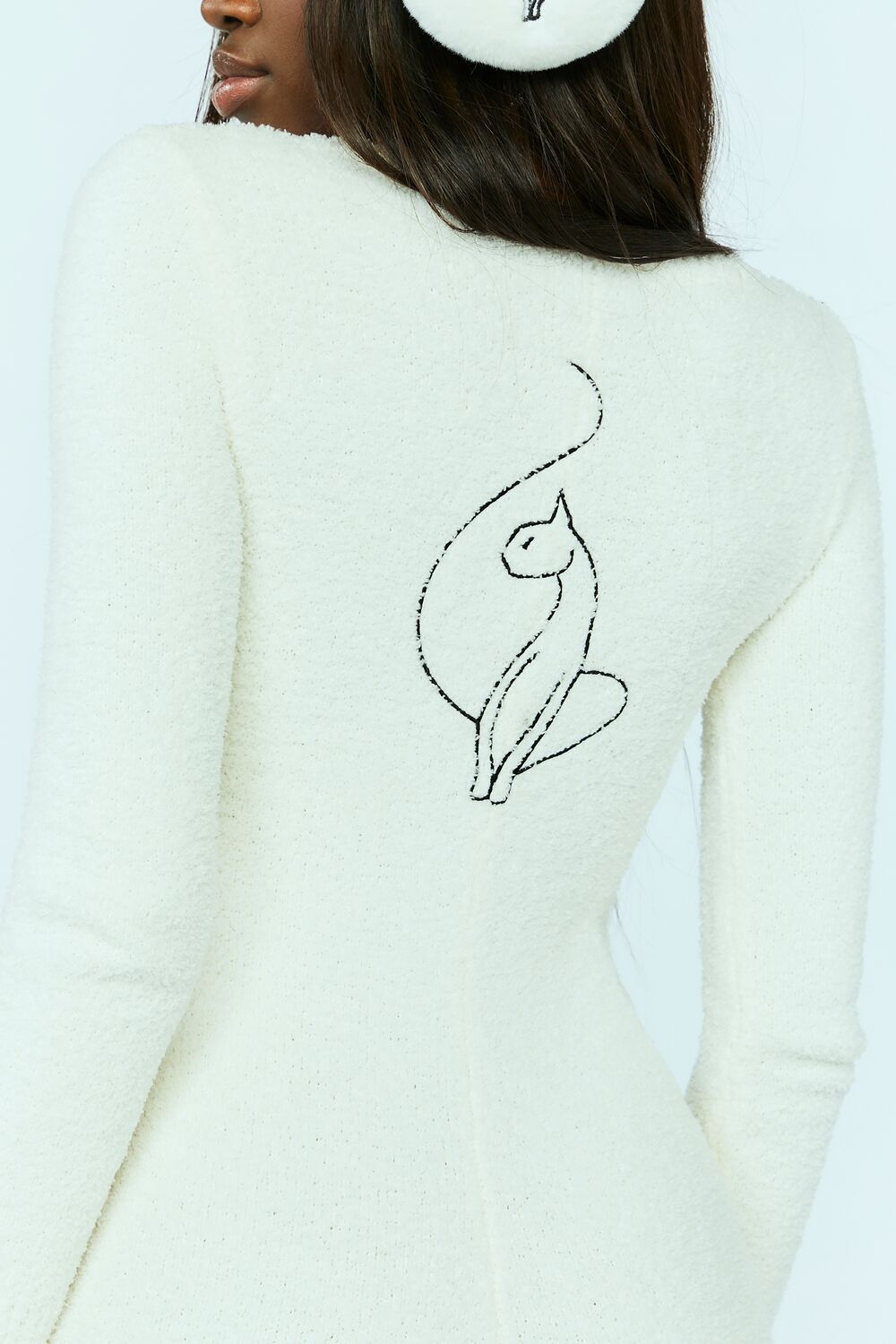 Baby Phat Fuzzy Lounge Romper