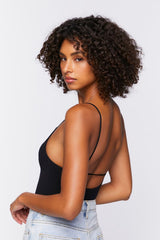 Seamless Cutout Cami Bodysuit