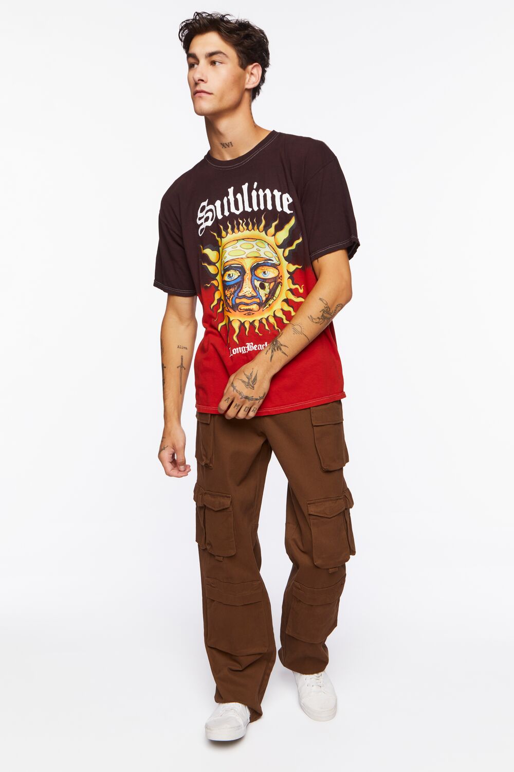Sublime Dip-Dye Graphic Tee