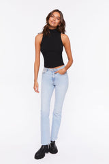 Sleeveless Mock Neck Top