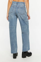 Split High-Rise 90s-Fit Jeans