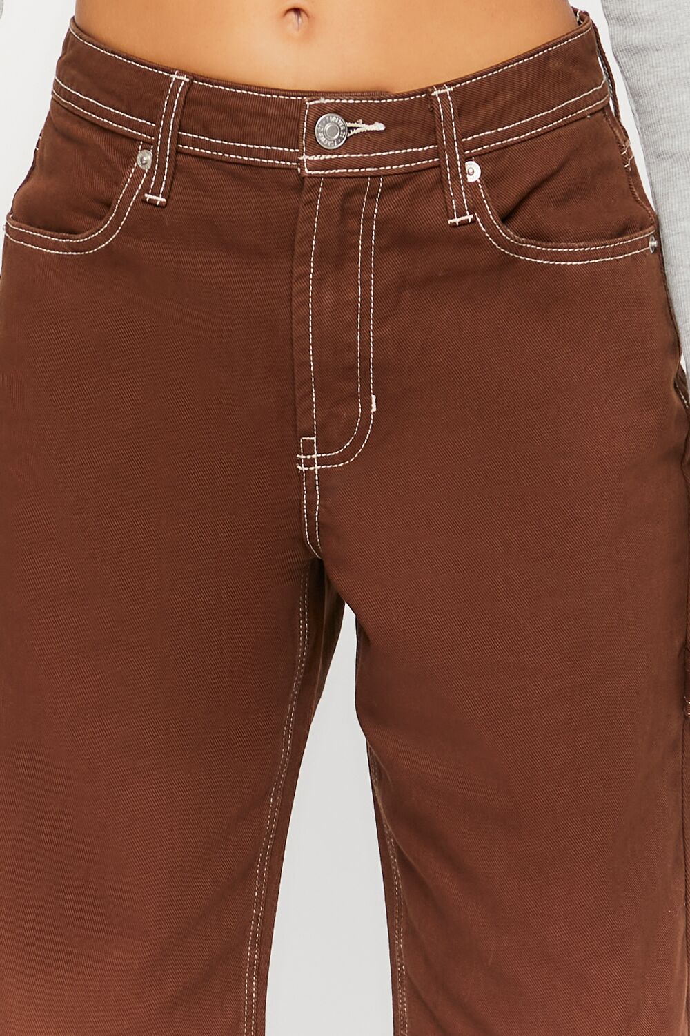 High-Rise Carpenter Dad Jeans