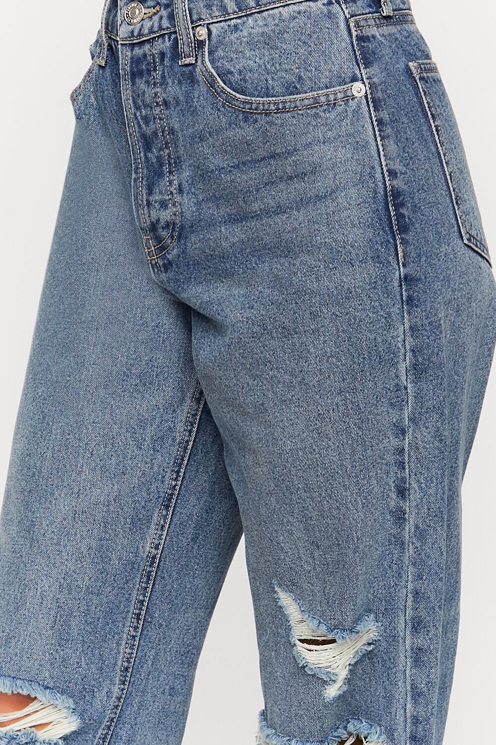 Distressed 90s-Fit Jeans