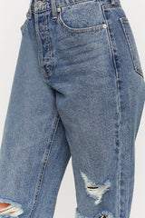 Distressed 90s-Fit Jeans