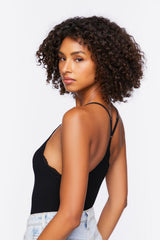 Seamless Ribbed Racerback Bodysuit