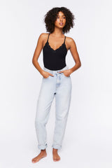 Seamless Ribbed Racerback Bodysuit