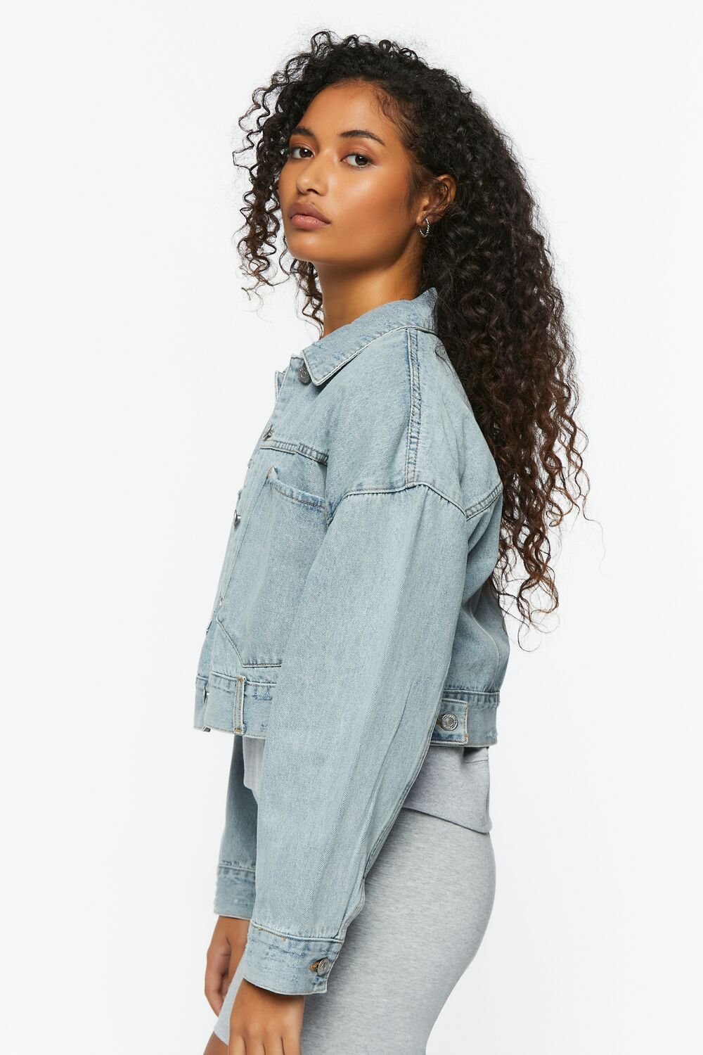 Cropped Denim Jacket
