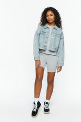 Cropped Denim Jacket