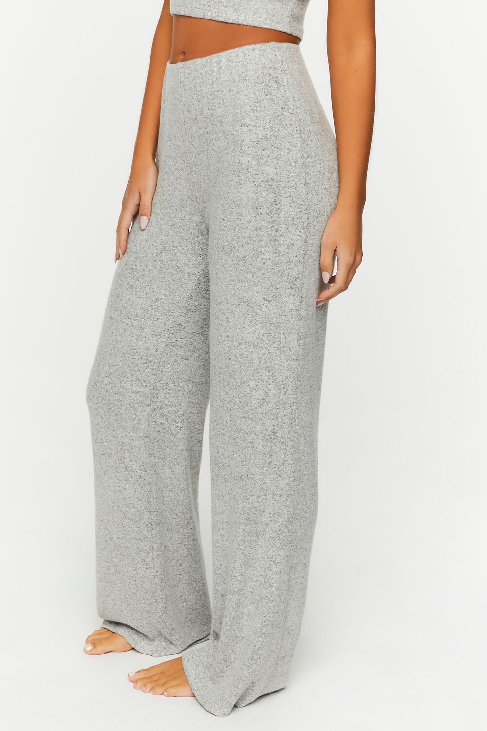 Wide-Leg Pajama Pants