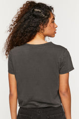 Cropped Pocket Tee
