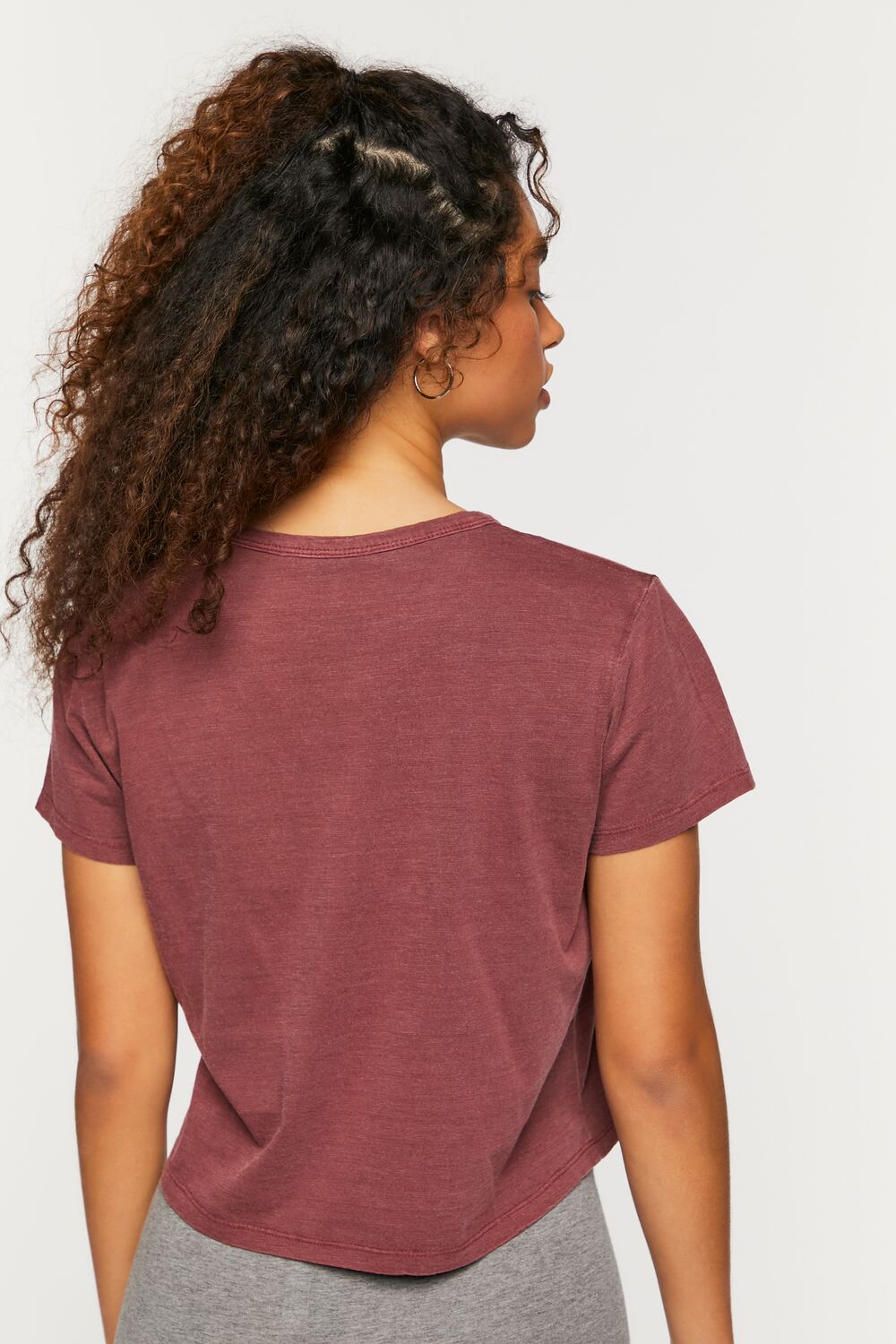Cropped Pocket Tee