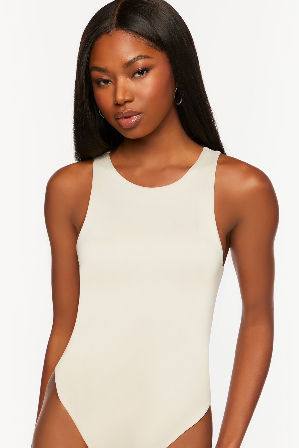 Contour Sculpt Sleeveless Fitted Bodysuit