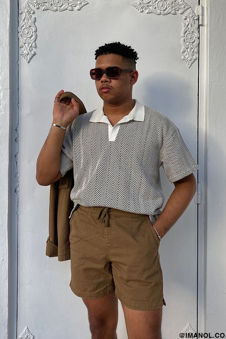 Chevron Polo Shirt