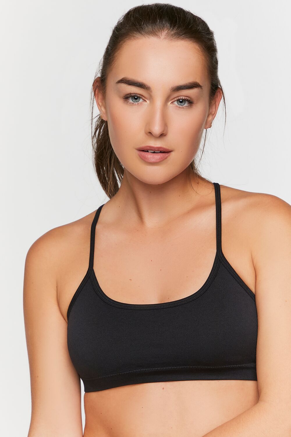 Seamless Perforated Sports Bra