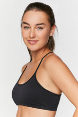 Seamless Perforated Sports Bra