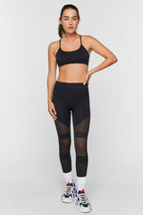 Seamless Perforated Sports Bra