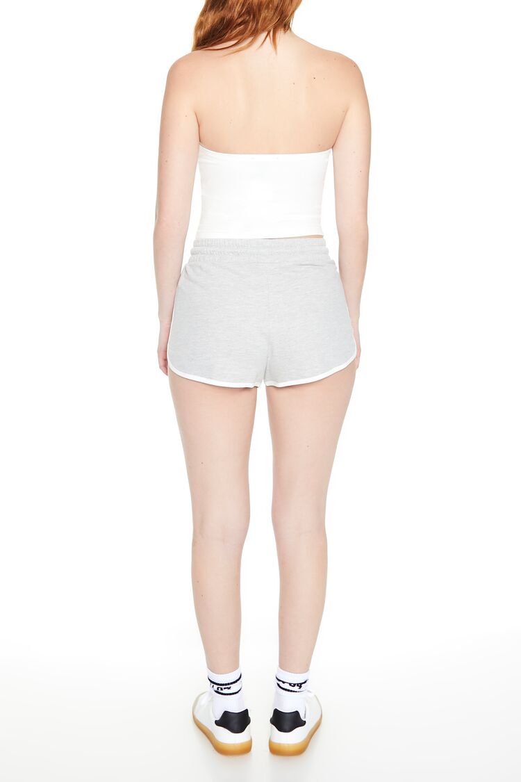 French Terry Drawstring Ringer Shorts