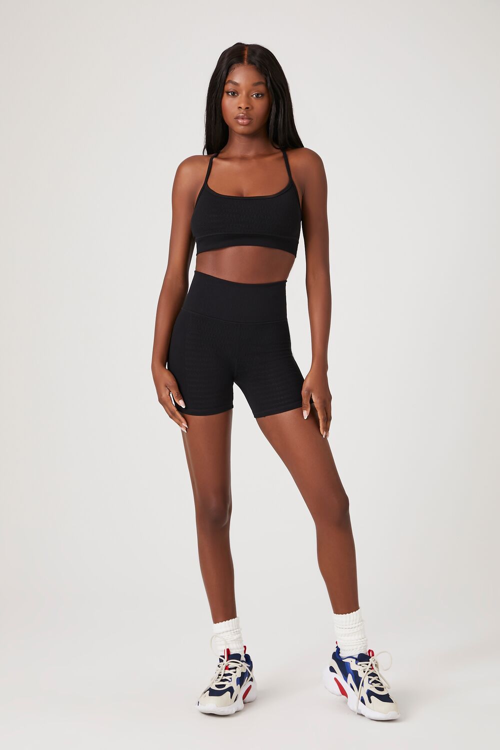 Seamless Crisscross Sports Bra