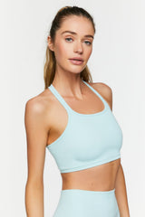 Seamless Caged-Back Sports Bra