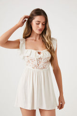 Lace Flounce Nightie