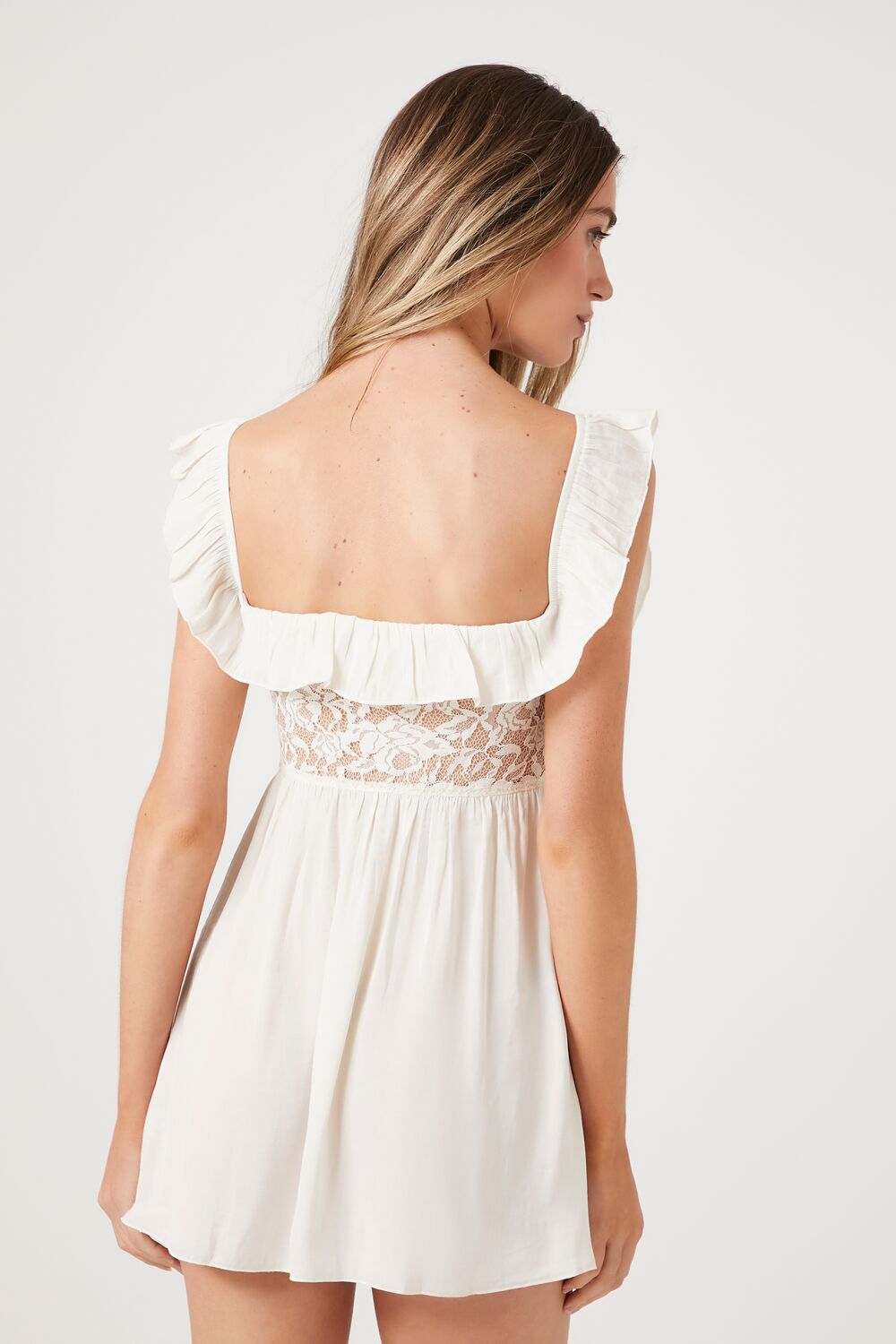 Lace Flounce Nightie