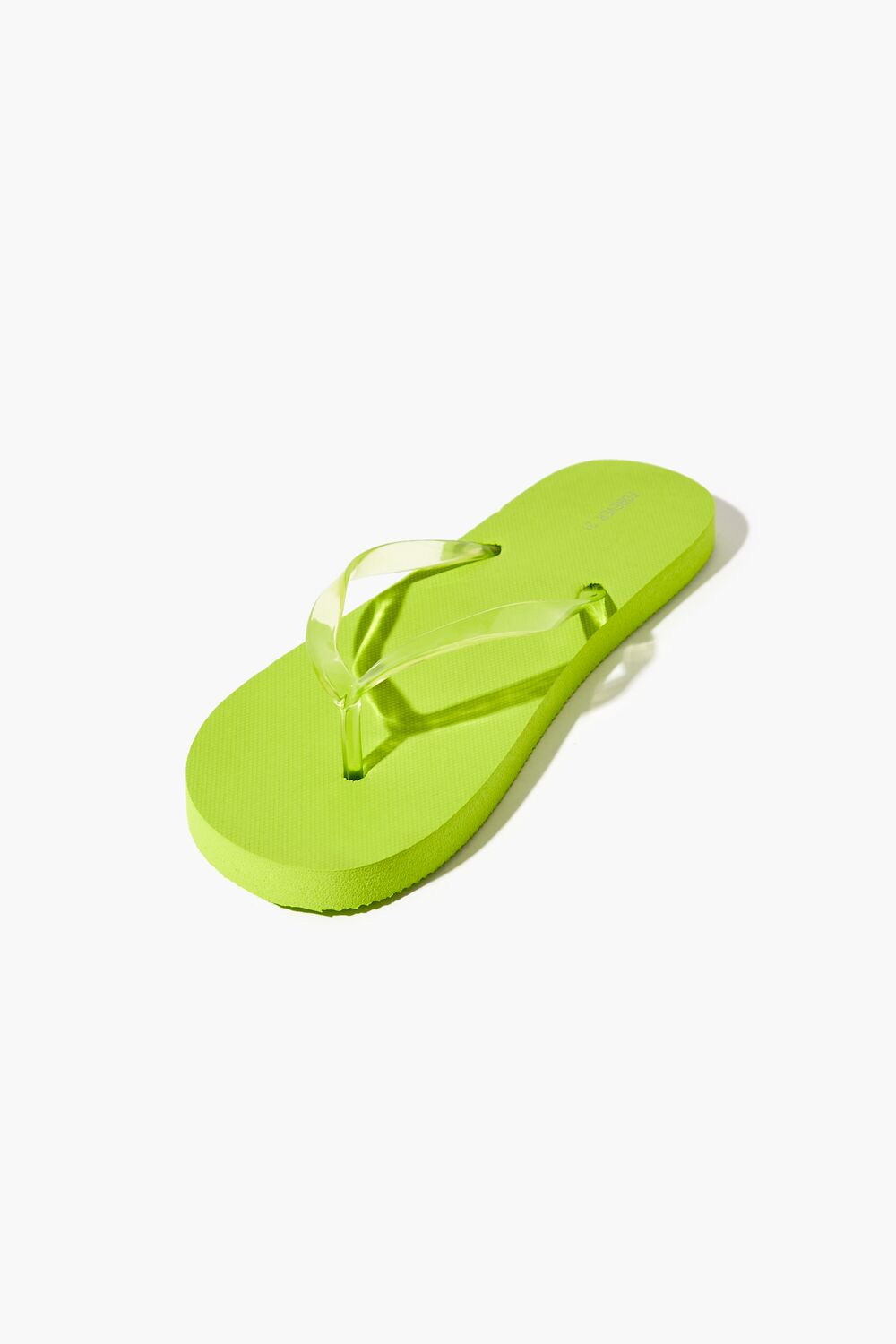 Transparent Thong Flip Flops