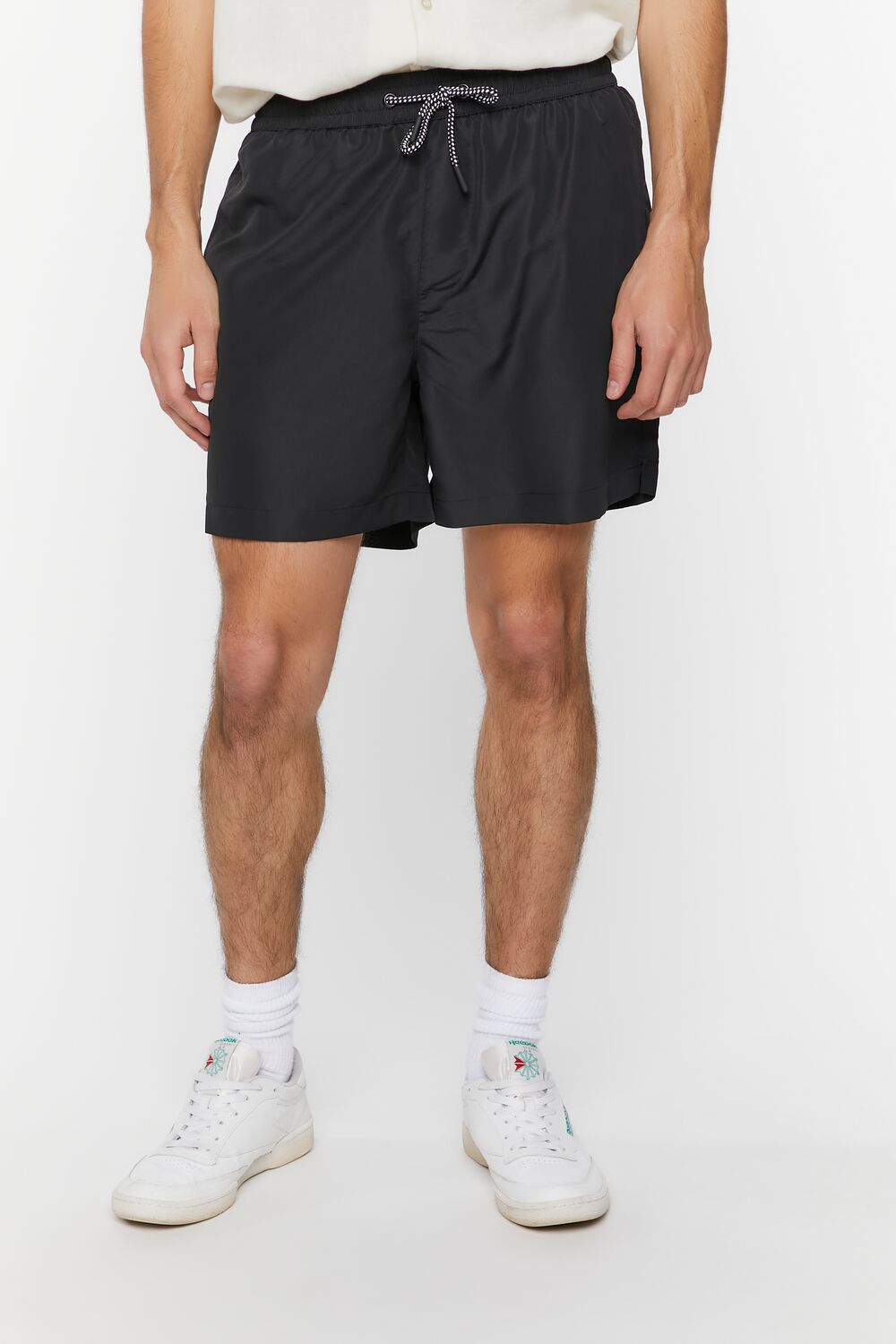 Drawstring Swim Trunks