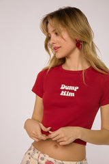 Dump Him Graphic Baby Tee