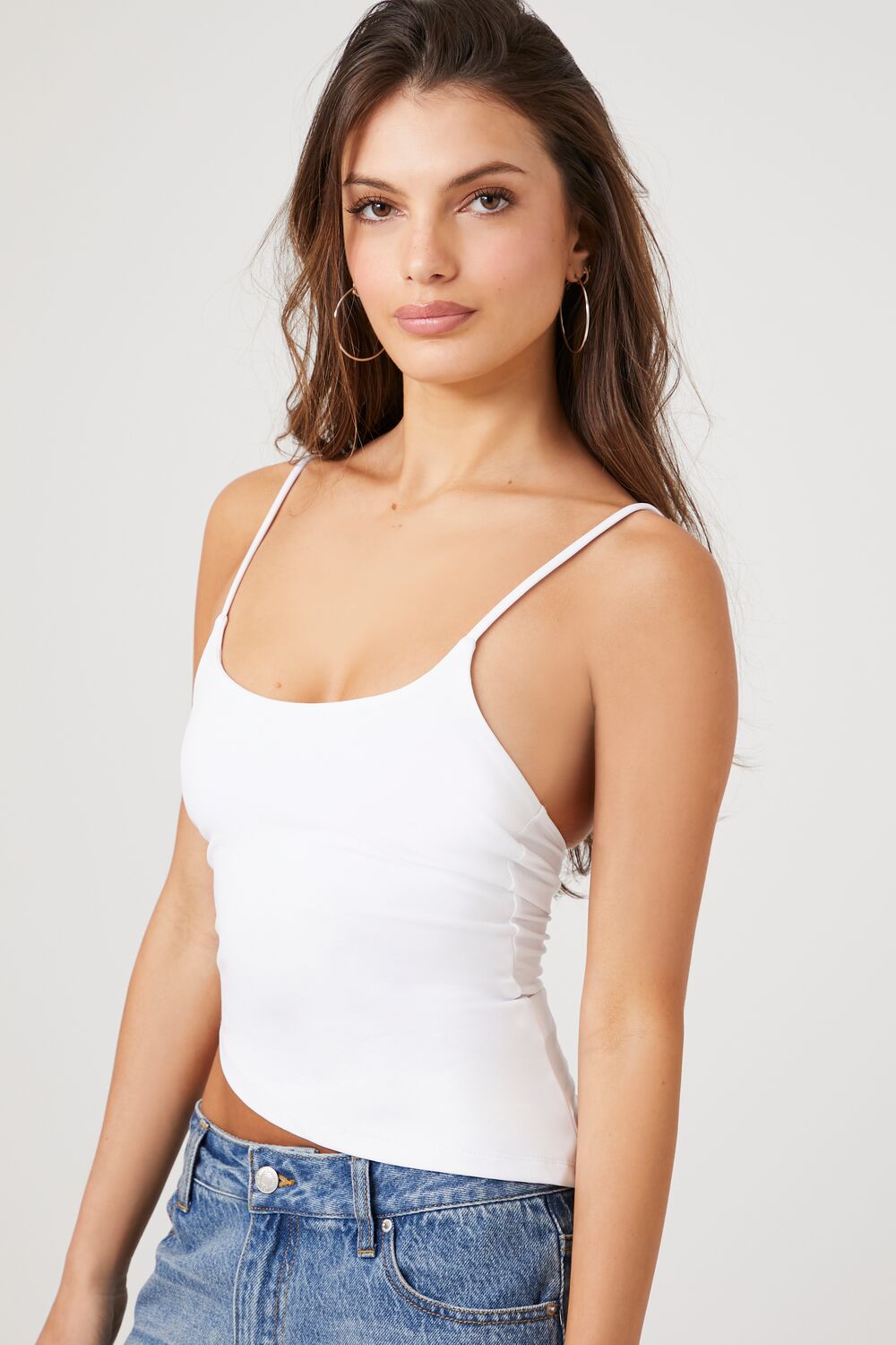 Asymmetrical-Hem Cami
