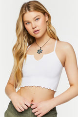 Seamless Lettuce-Edge Cropped Cami