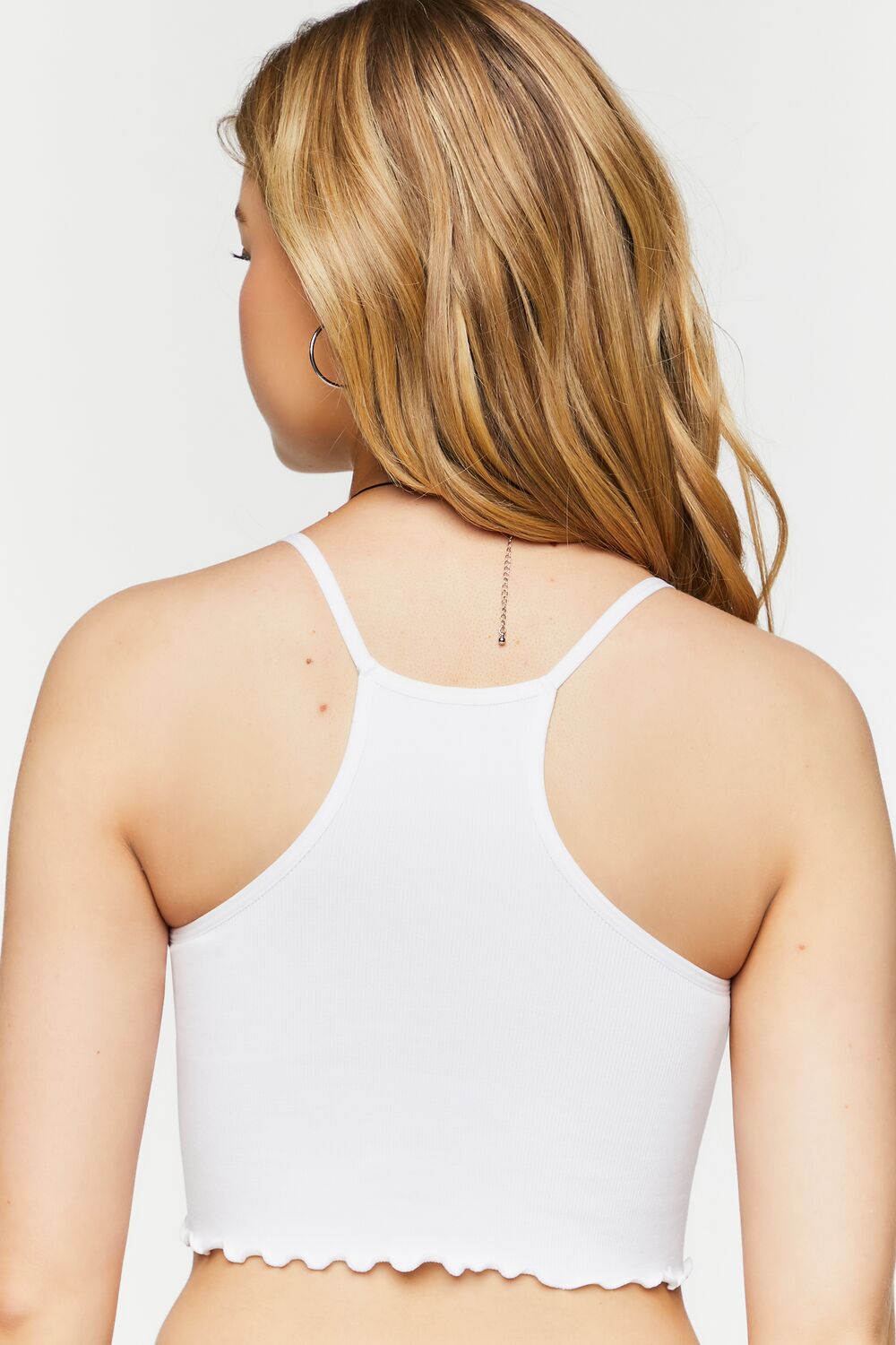 Seamless Lettuce-Edge Cropped Cami
