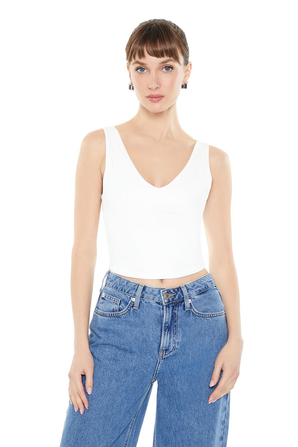 Sculpt Shape Cropped Tank Top