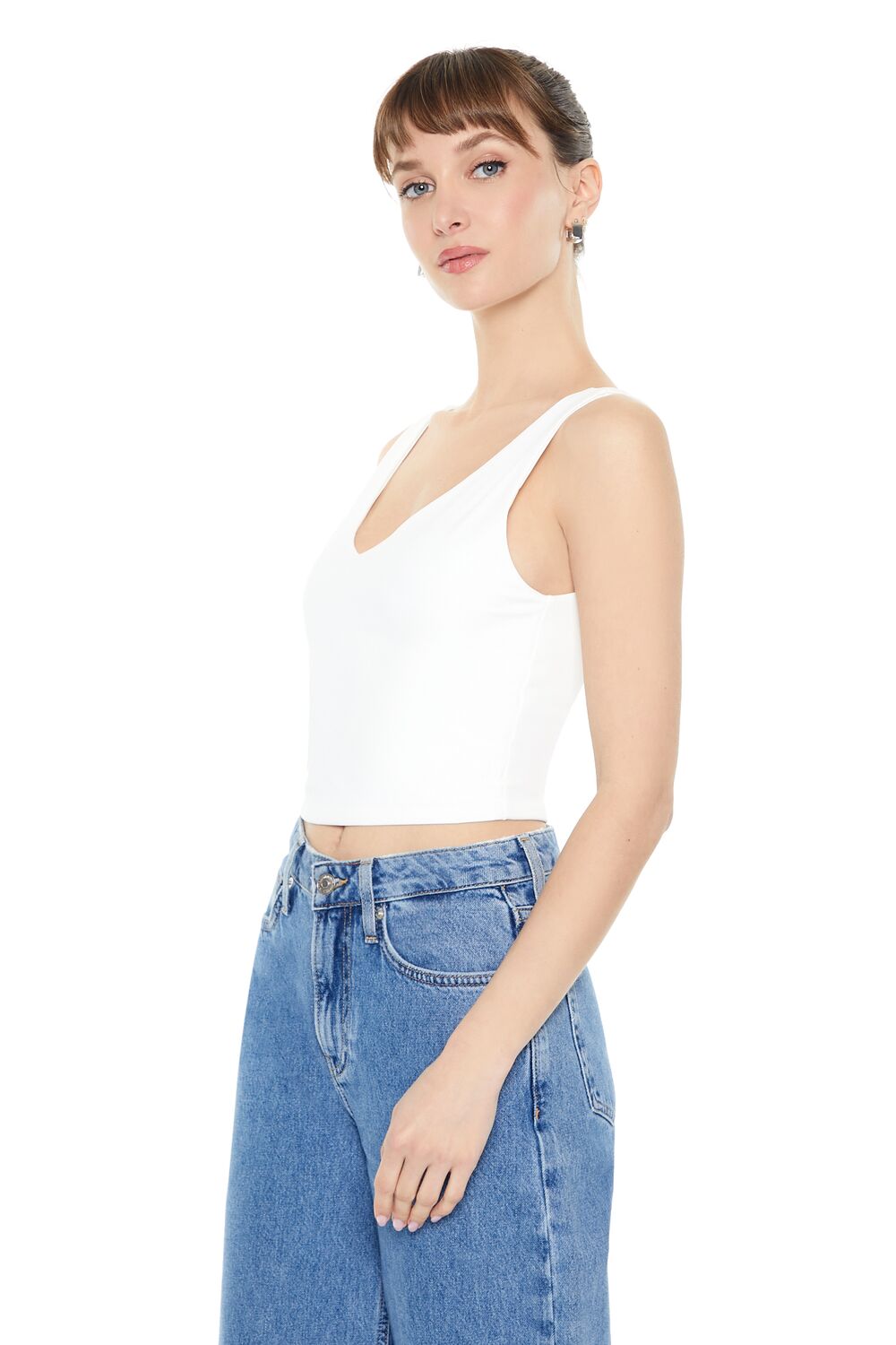 Sculpt Shape Cropped Tank Top