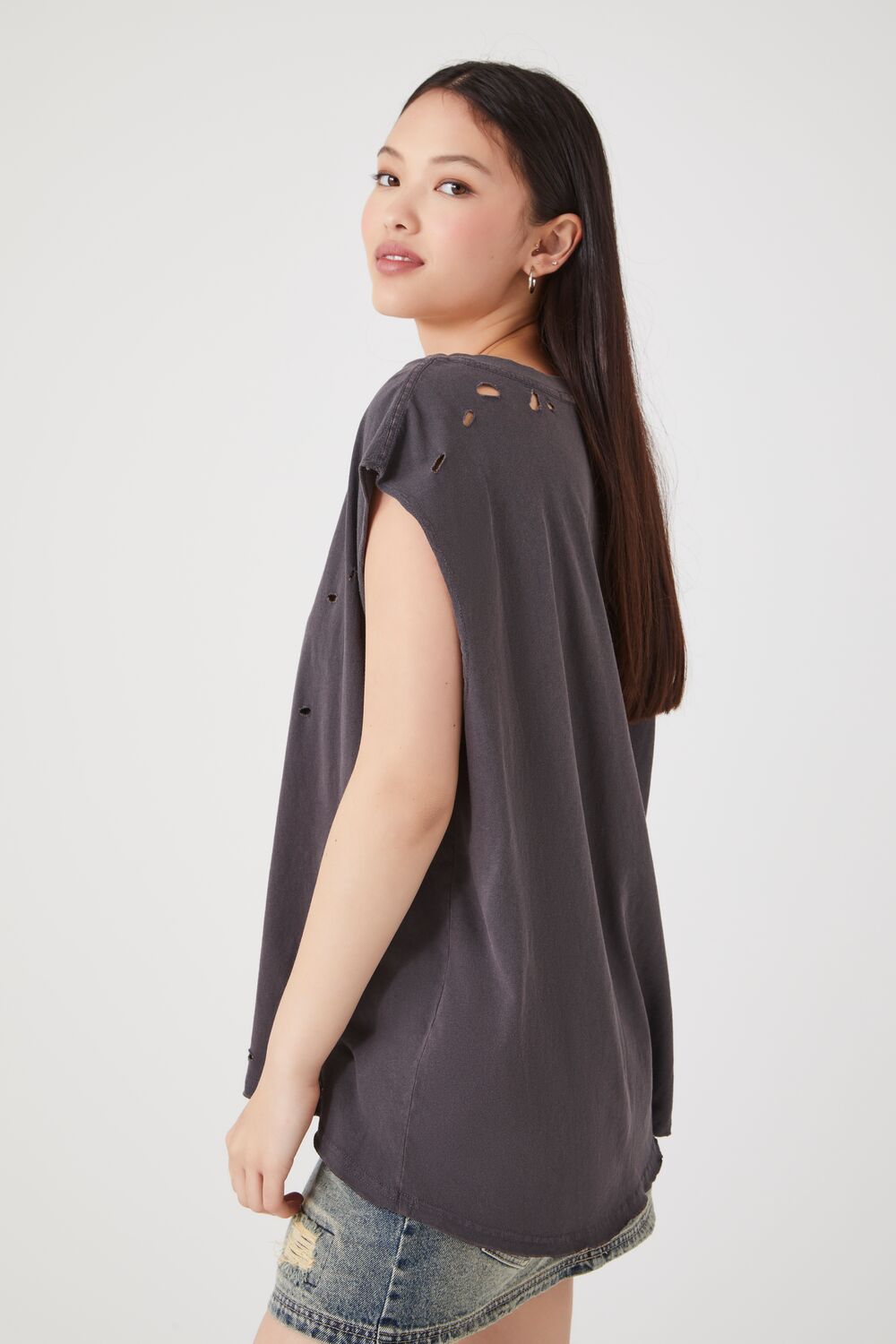 Distressed Muscle Tee