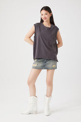 Distressed Muscle Tee