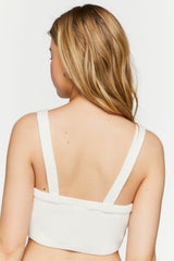 Sweater-Knit Cropped Tank Top