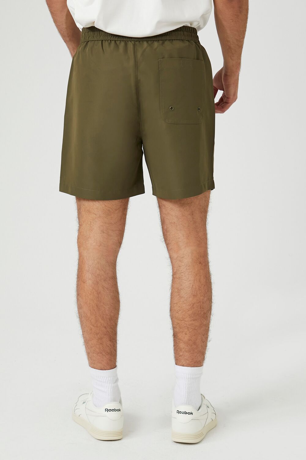 Drawstring Swim Trunks