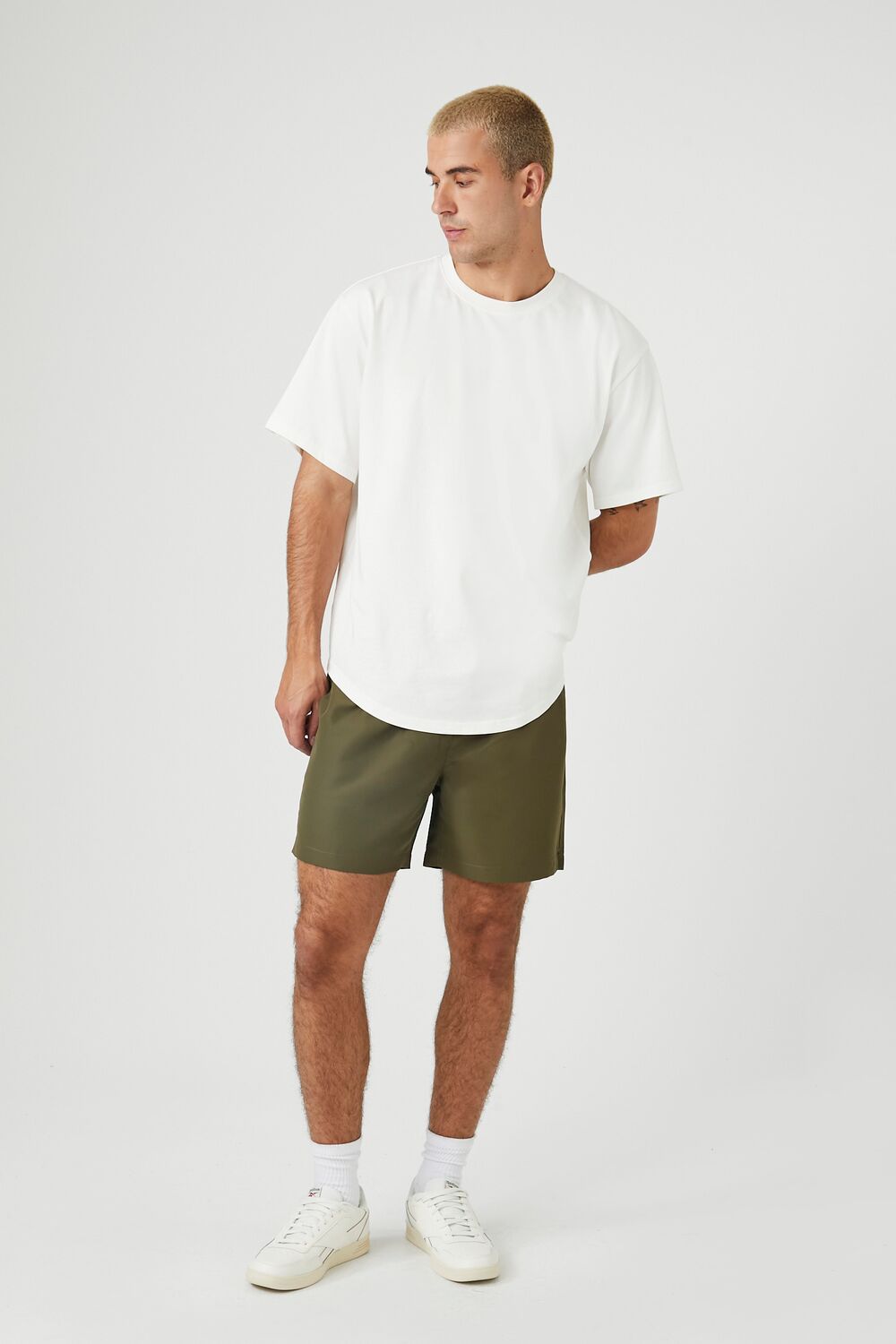 Drawstring Swim Trunks