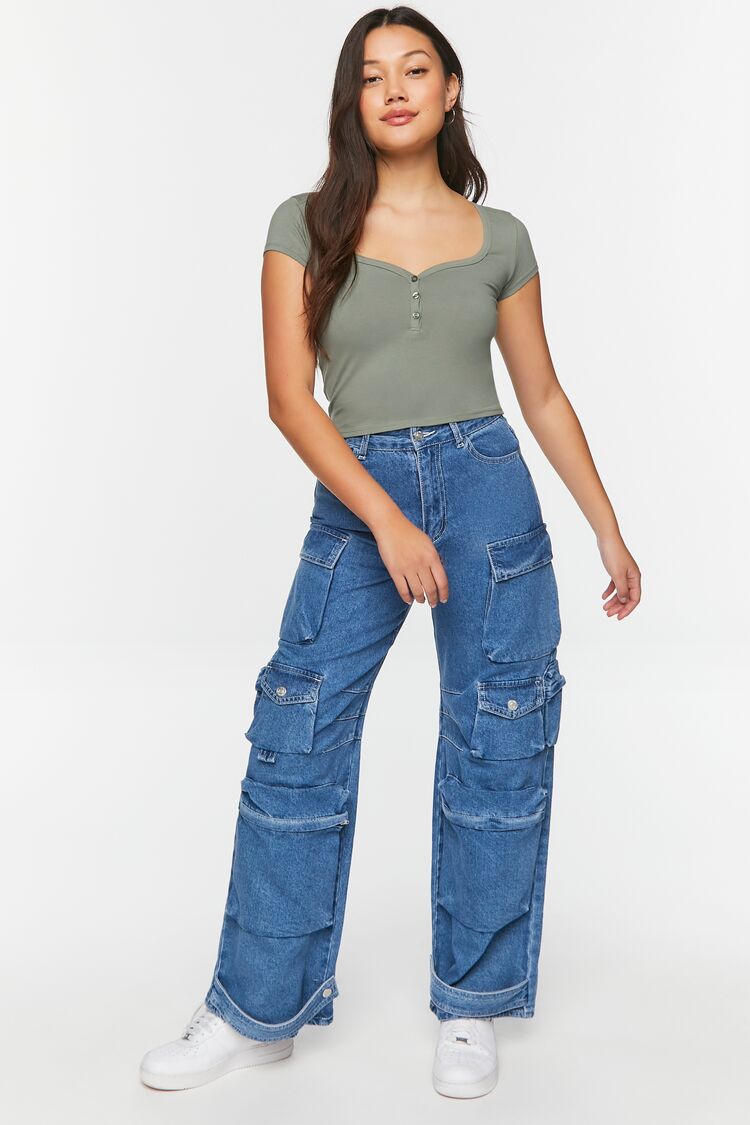Sweetheart Short-Sleeve Top
