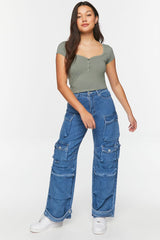 Sweetheart Short-Sleeve Top