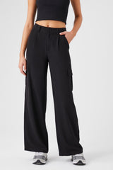 Wide-Leg Cargo Pants